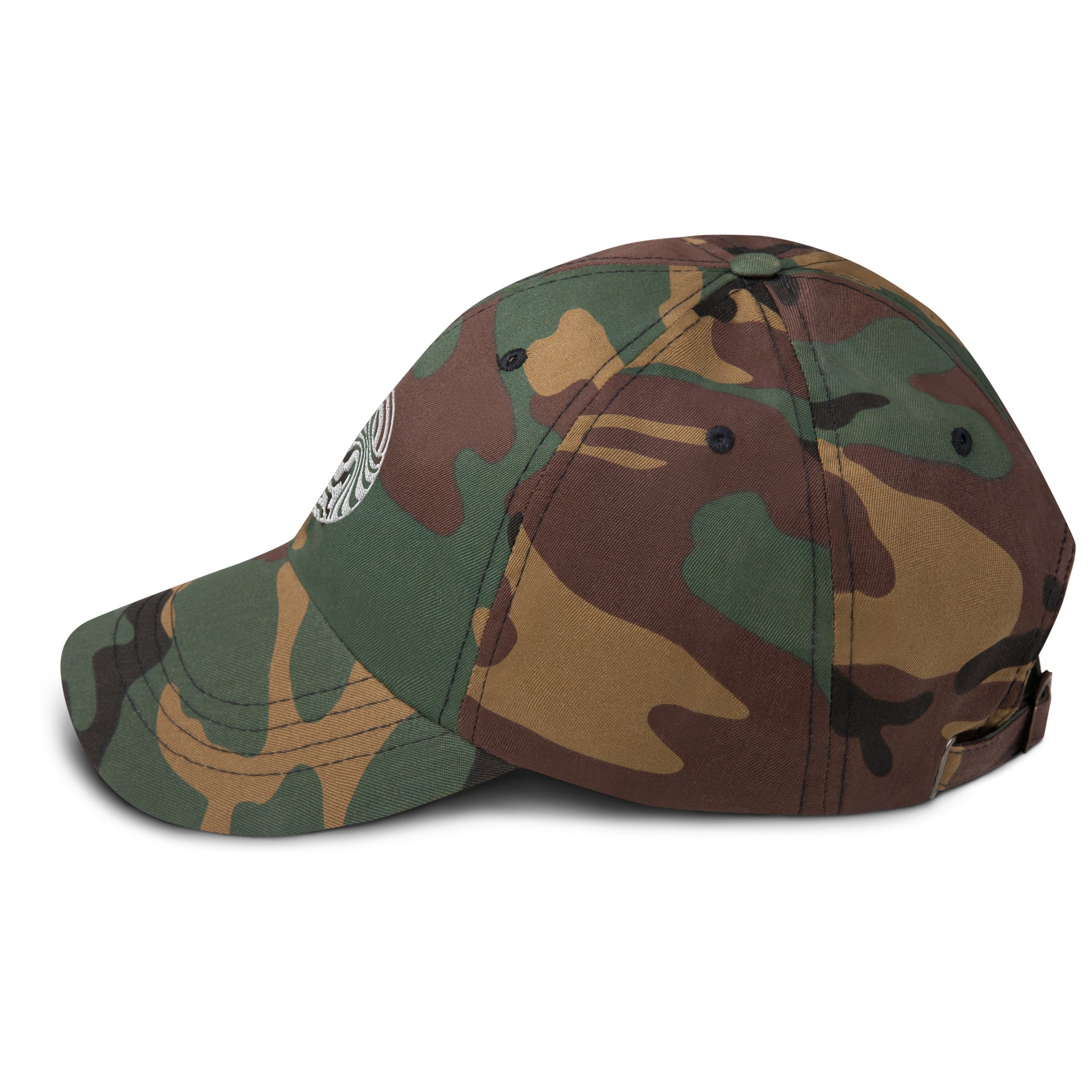 Wobz White Logo Dad hat